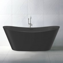 Banheira de Imerso Porto Belo Pure Black Dupla 170cm 