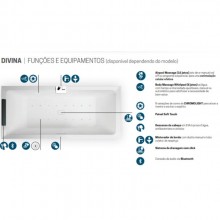 Banheira Italiana Divina Individual Para Imerso Novellini